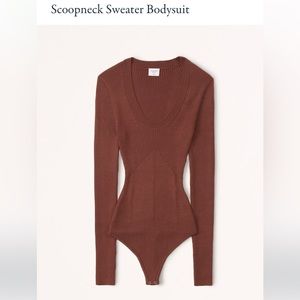 Scoopneck Sweater Bodysuit